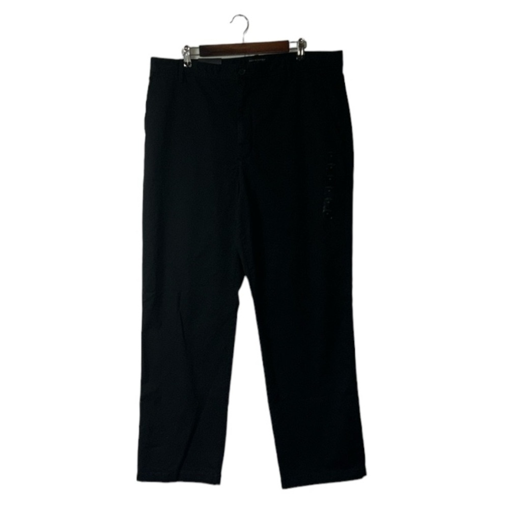 NEW Banana Republic High Rise Authentic Chino Black Straight Leg Size 18 - Picture 2 of 8